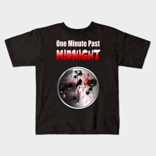 One Minute Past Midnight Doomsday Clock Kids T-Shirt